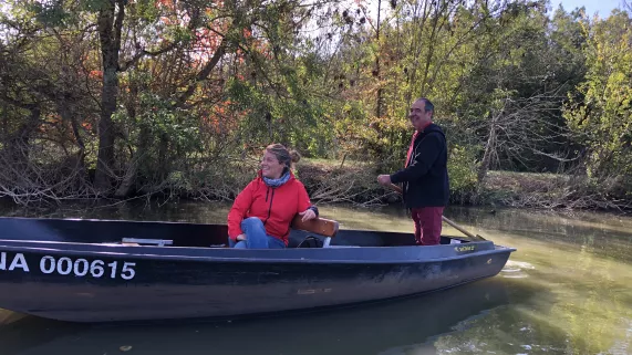 Envie dehors ! Marais poitevin : Julie se met au vert !