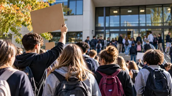 Manifestation étudiante 