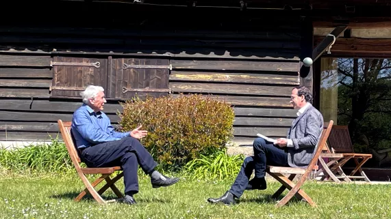 Gilbert Mitterrand à Latche