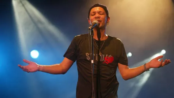 Concert Patrick Saint-Éloi 2003 au Gosier