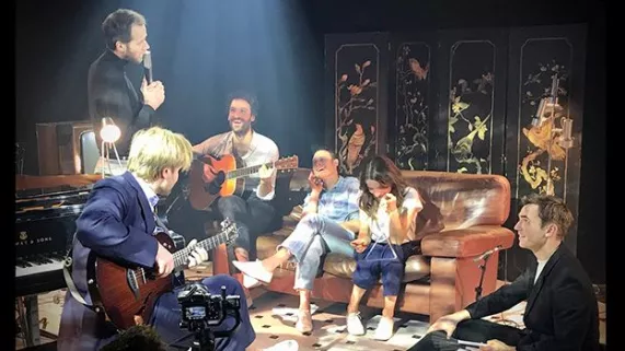 Photo La Comédie-Française chante Gainsbourg © Sébastien Folin 