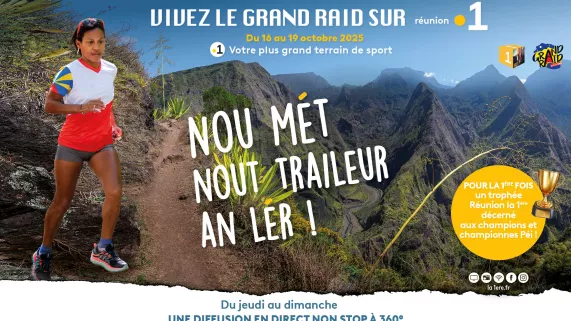 L’évènement de la Diagonale des Fous sur Réunion 1ère, c’est comme si vous y étiez pendant 4 jours et 3 nuits non-stop ! Comme chaque année, au mois d’octobre, toute La Réunion se passionne pour les exploits des championnes et champions de la discipline mais aussi pour tous les raiders dont l’unique objectif est de rallier le stade de la Redoute afin de pouvoir se réjouir en disant : « j’ai survécu ! »  Réunion la 1ère mobilise tous ses talents et ses moyens pour vous offrir une couverture médiatique à 360°