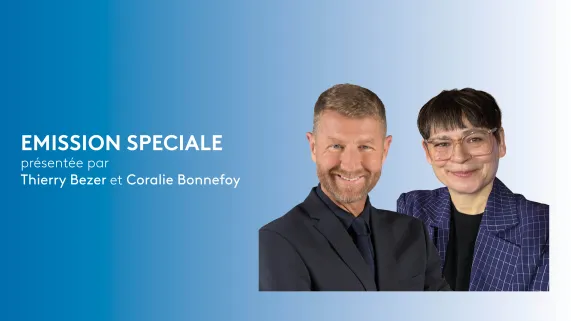 Thierry Bezer et Coralie Bonnefoy ® francetv