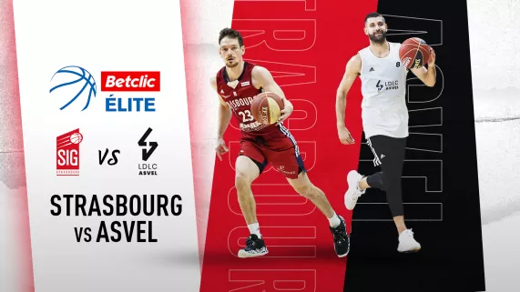 bandeau SIG Strasbourg vs ASVEL