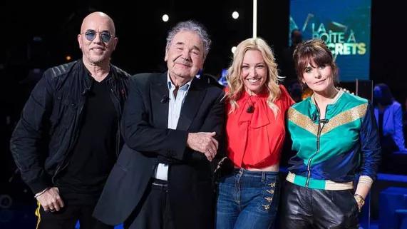 LA BOITE A SECRET VENDREDI 28 JANVIER 2022 A 21.30 SUR REUNIN LA 1ERE Pour ce nouveau numéro, Faustine Bollaert ouvre « La Boîte à secrets » de Pascal Obispo, Natasha St-Pier et Pierre Perret. L’occasion de découvrir de nouvelles facettes de vos artistes préférés.