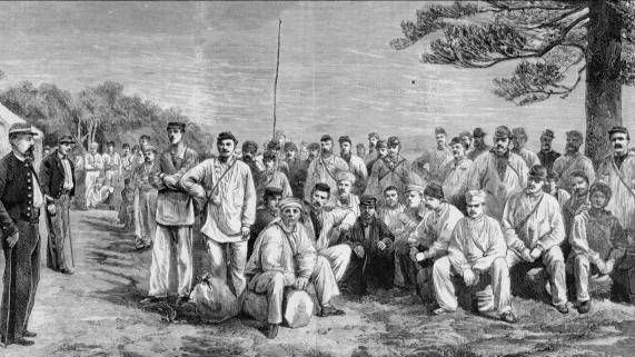 © Archives de la Nouvelle Calédonie DEPORTES DU BOUT DU MONDE, LES COMMUNARDS DE NOUVELLE-CALEDONIE