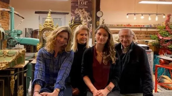 Famille Poisson, artisans d'art de mères en filles Famille Poisson, artisans d'art de mères en filles