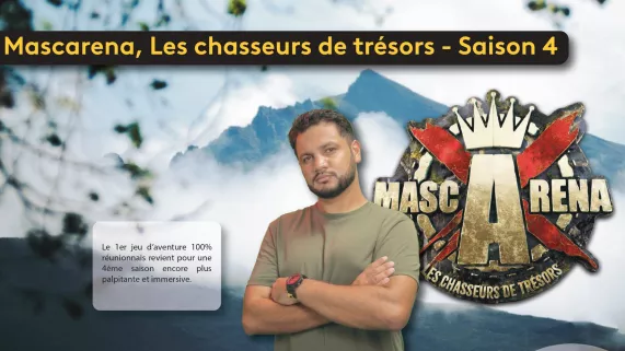 Le 1er jeu d’aventure 100% réunionnais revient pour une 4ème saison encore plus palpitante et immersive  12 candidats et 1 gagnant 1 objectif pour chaque candidat, remporter 10 0000 € au profit d’une association caritative. 1 décor naturel, l’Ile Intense Au fil de chaque épisode, Tony Boyer, le Game Master donnera du fil à retordre aux 12 candidats en leur imposant des activités nouvelles et des épreuves inédites à la découverte des paysages grandioses de l’île inte