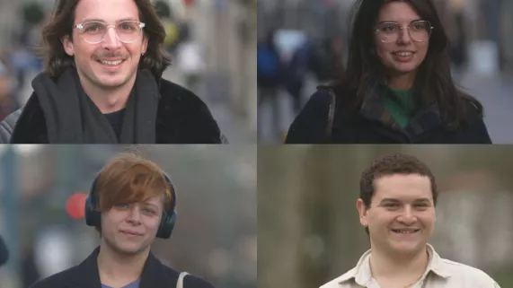 Les protagonistes du film