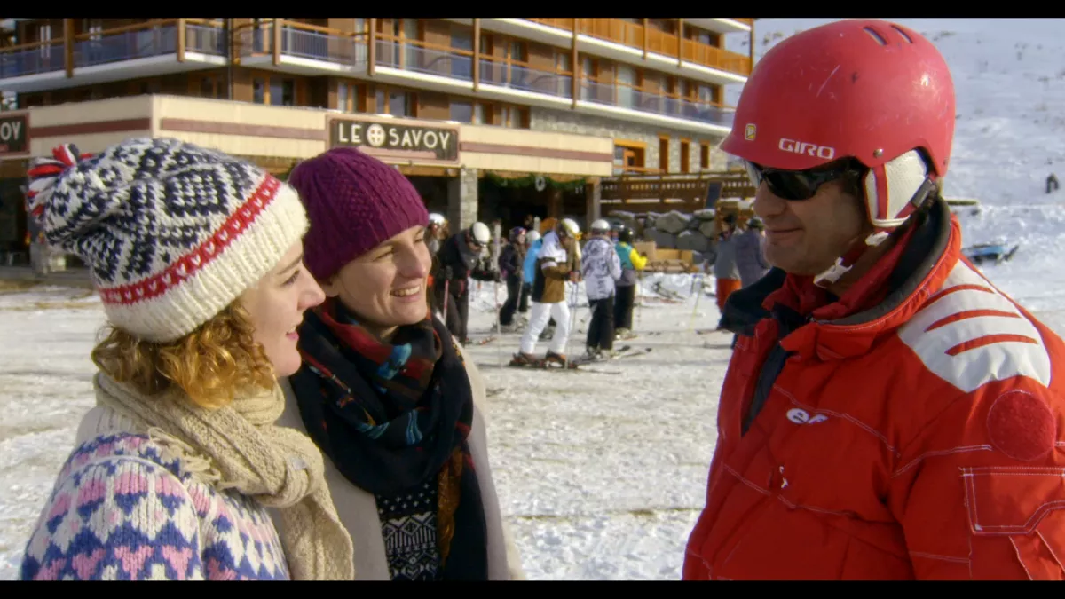 Joséphine de Meaux, Kinga Wyrzykowska et un moniteur de ski La mélancolie des télésièges