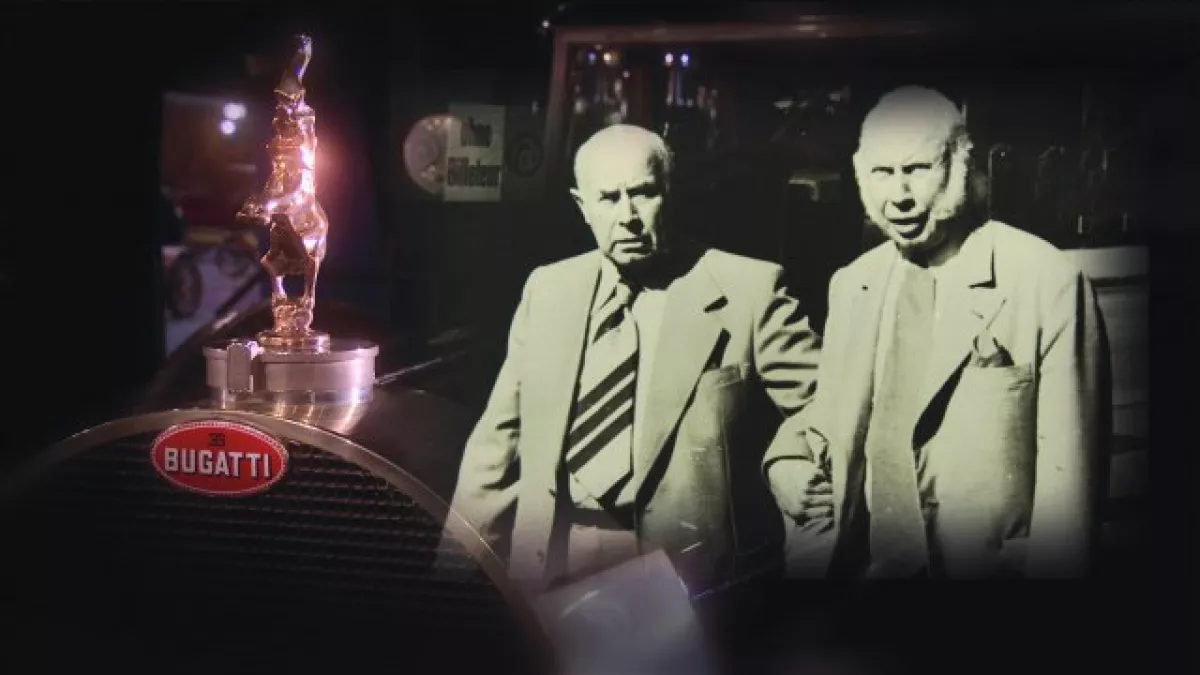 Fritz Schlumpf et son frère Hans Fritz Schlumpf et son frère Hans