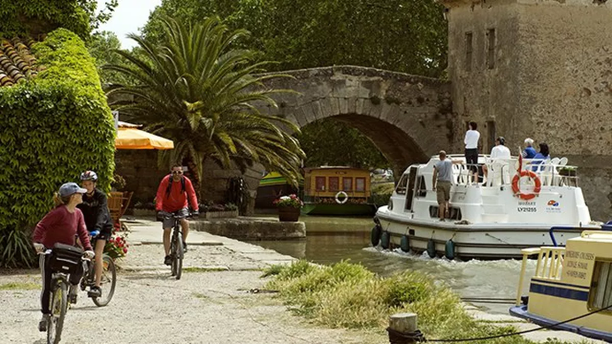 ©Maxppp Port du Somail Aude Port du Somail