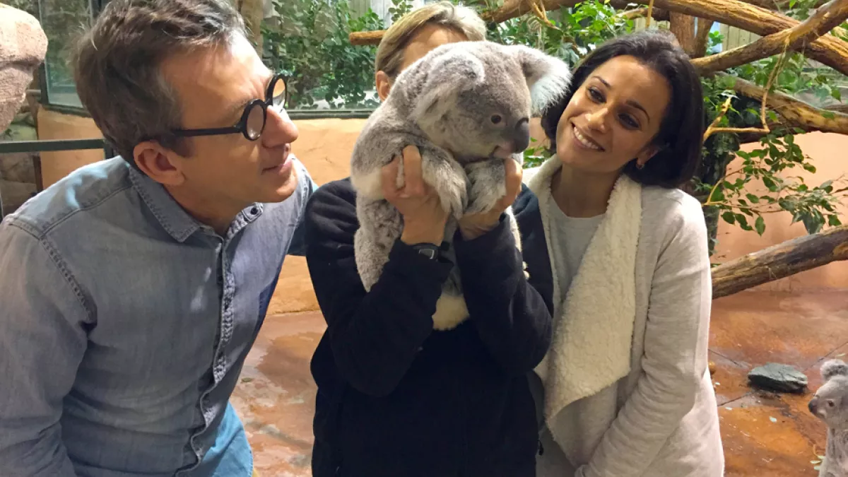 Myriam et Jamy au Zoo de Beauval © Elephant prod Myriam et Jamy au zoo de Beauval © Elephant prod