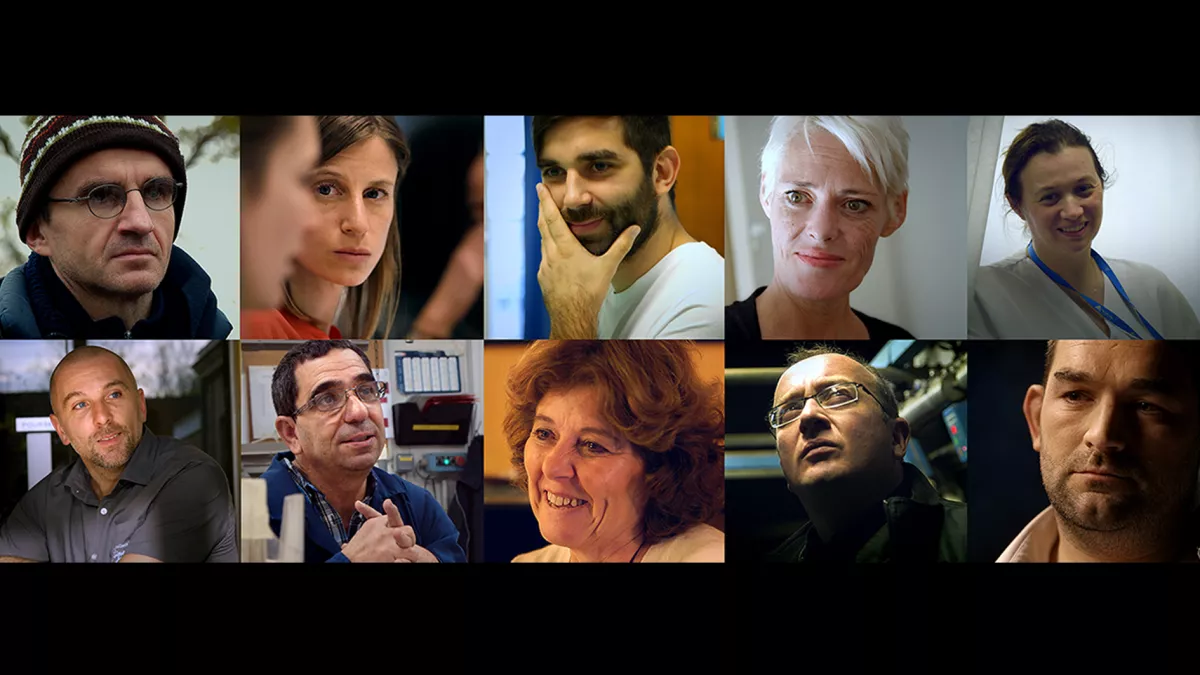 Les Français, série documentaire inédite signée Laurent Delahousse. (c) magneto presse Portrait de dix Français dans une série documentaire écrite et proposée par Laurent Delahouse