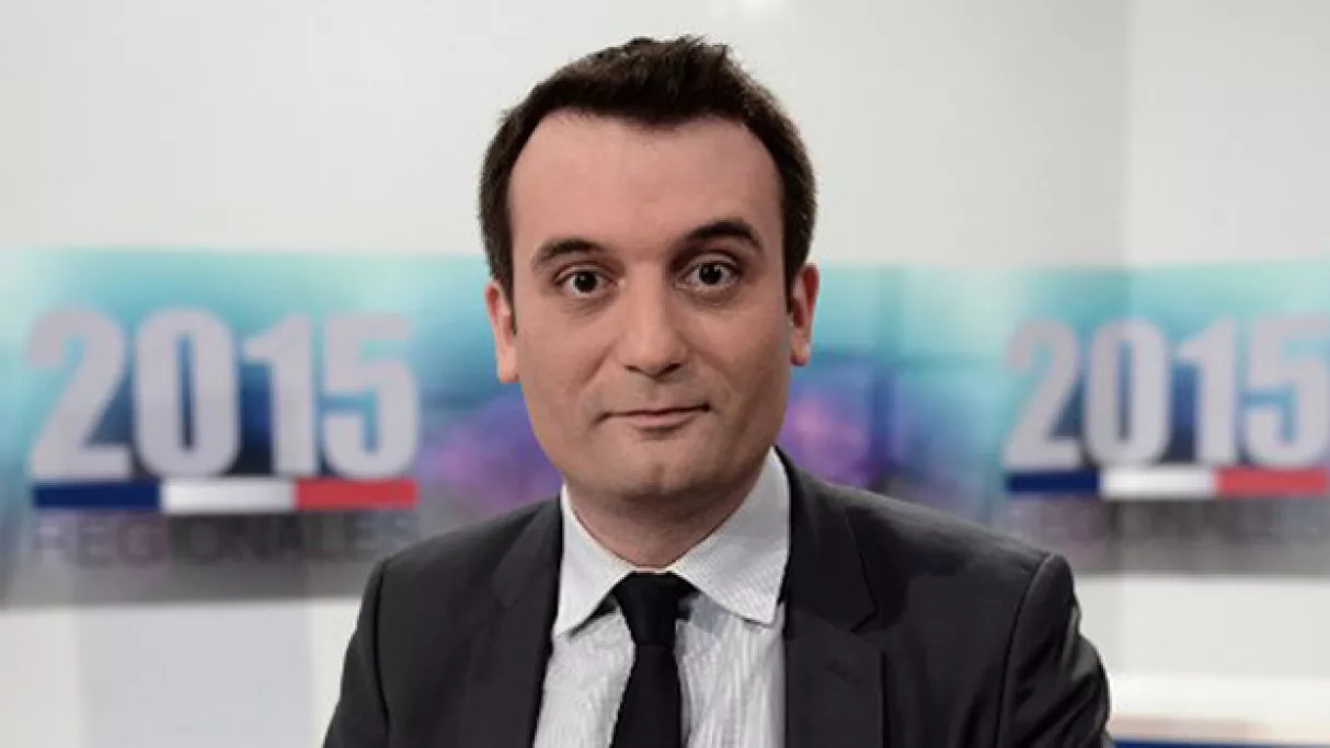 Florian Philippot - crédit Frederick Florin AFP Florian Philippot invité LVEL 02/04/2016