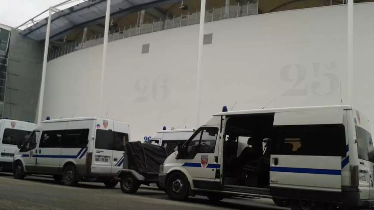 ©droits réservés /Exercice sécurité police euros 2016 Stadium Toulouse 14 avril Exercice sécurité police euros 2016 Stadium Toulouse 14 avril