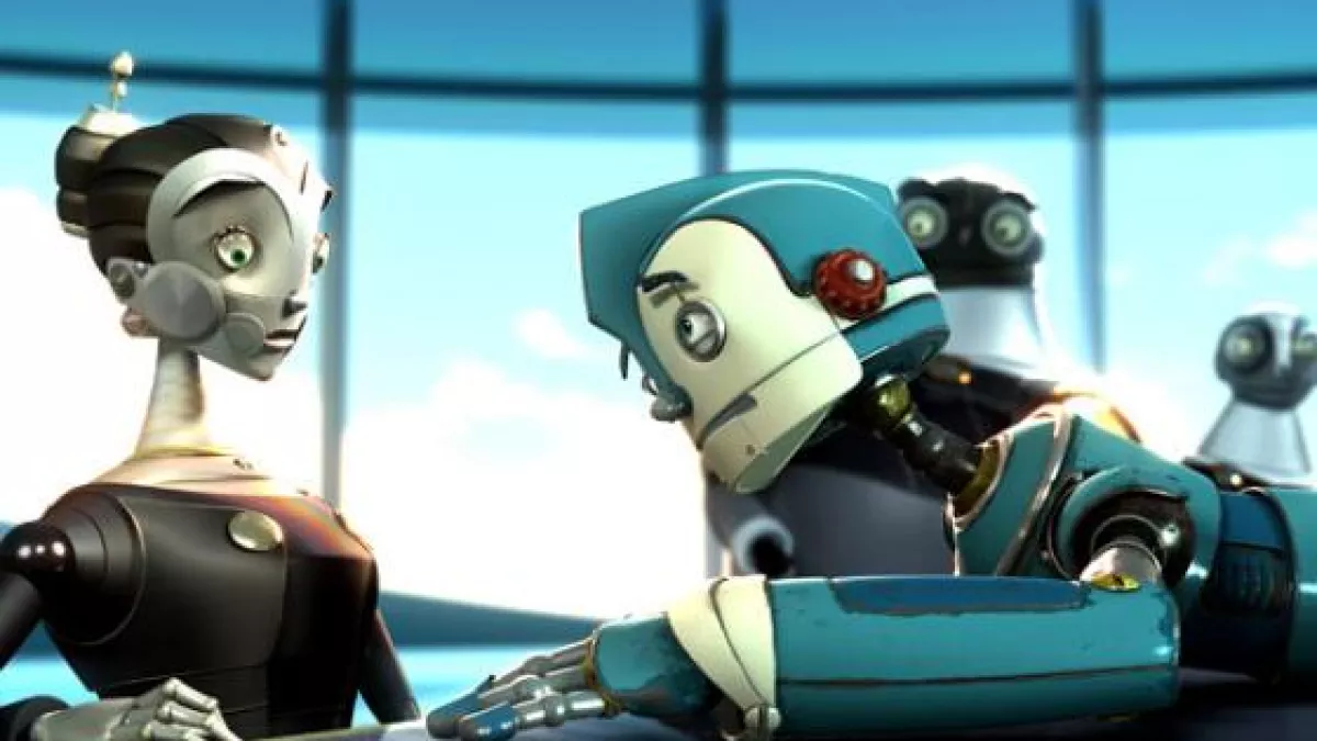ROBOTS PAR LE CRÉATEUR DE L'AGE DE GLACE - UN EXCELLENT DESSIN ANIME ROBOTS - FICTION CINEMA PAR LE CREATEUR DE L'AGE DE GLACE