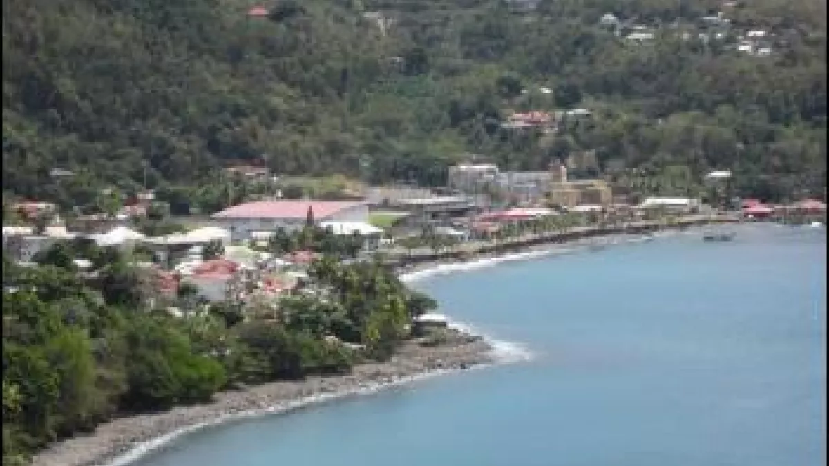 POLITIQUE 1ère Bourg de Bouillante @carte guadeloupe.fr
