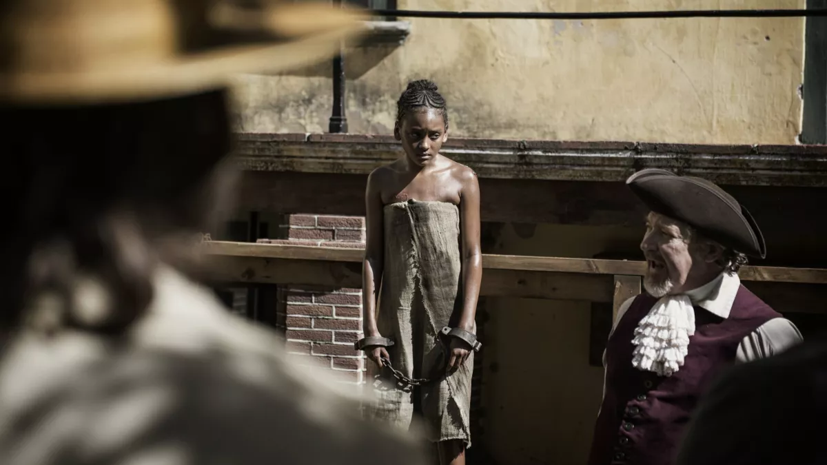 PROJECTION-DEBAT "THE BOOK OF NEGROES" Port Charles Town, Chekura (Siya XABA) @photo/Lion Pictures/Out of Africa Entertainment