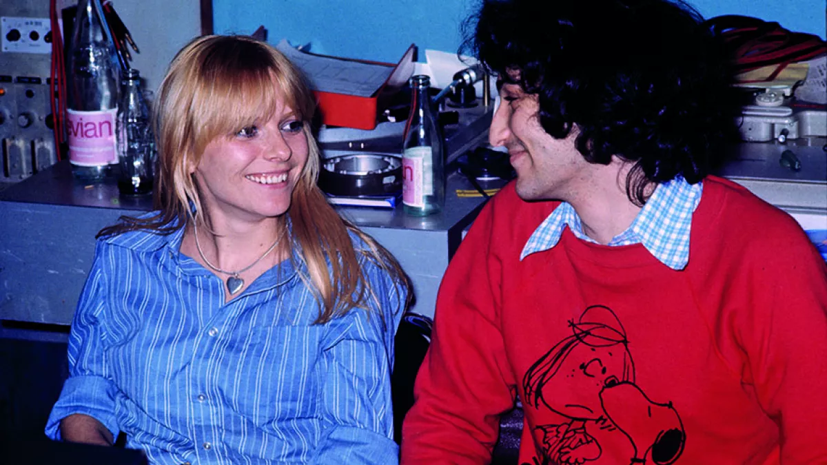 Toi sinon personne France Gall et Michèle Berger côte à côte