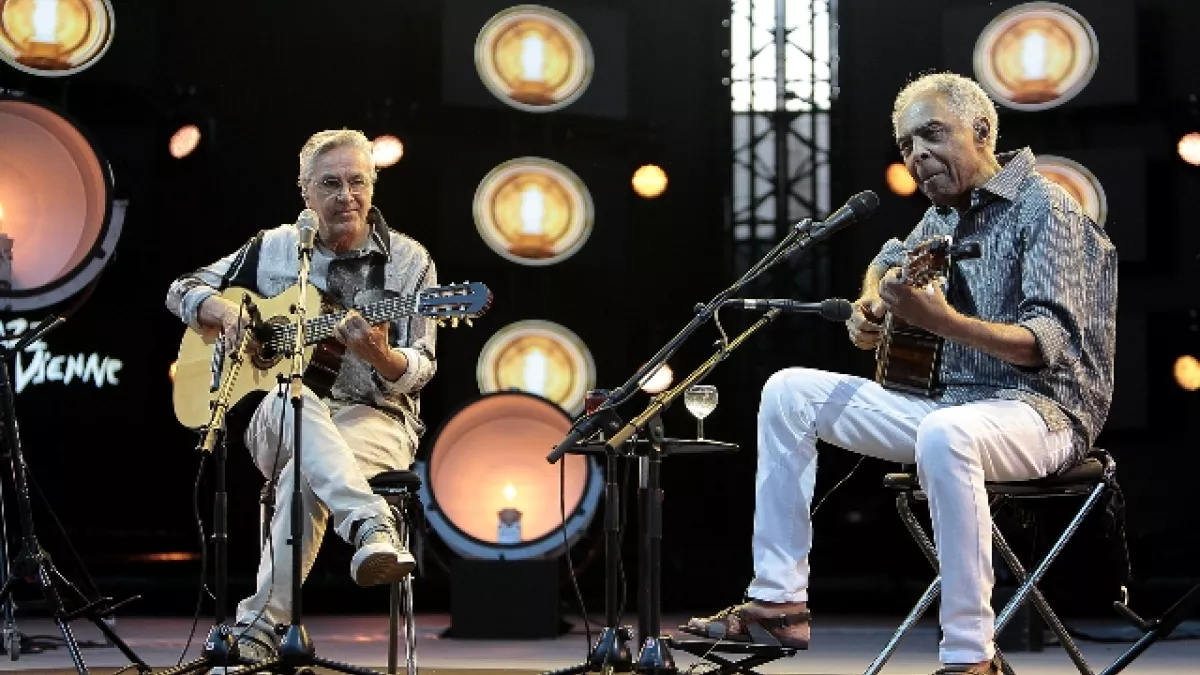 Caetano et Gil, Jazz à Vienne 2015 ©FTV Caetano et Gil, Jazz à Vienne 2015