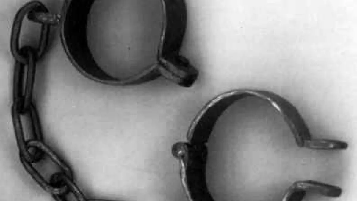 CONVICTION INTIME chaines de l'esclaves