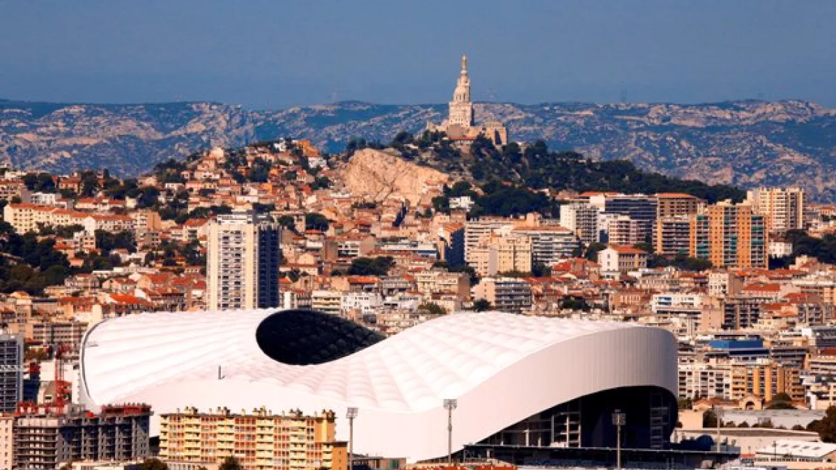 Marseille à l'heure de l'Euro Le Stade-Vélodrome de Marseille