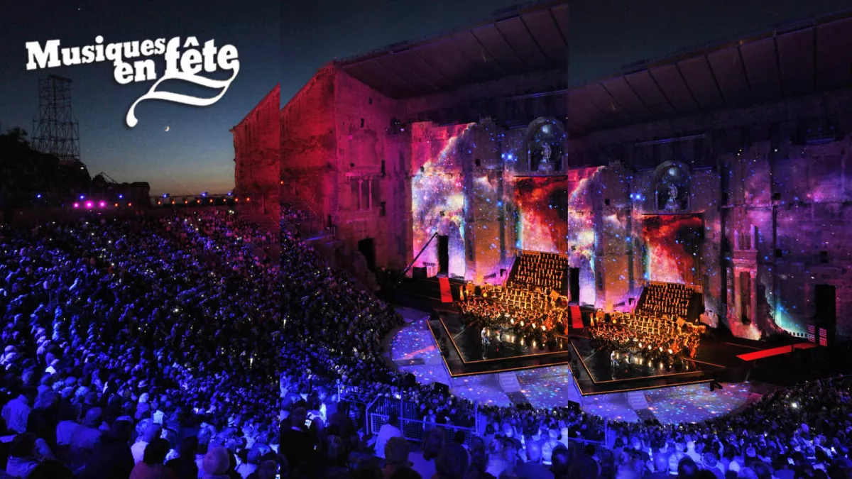 Le théâtre antique d'Orange accueille Musiques en fête Musiques en fête