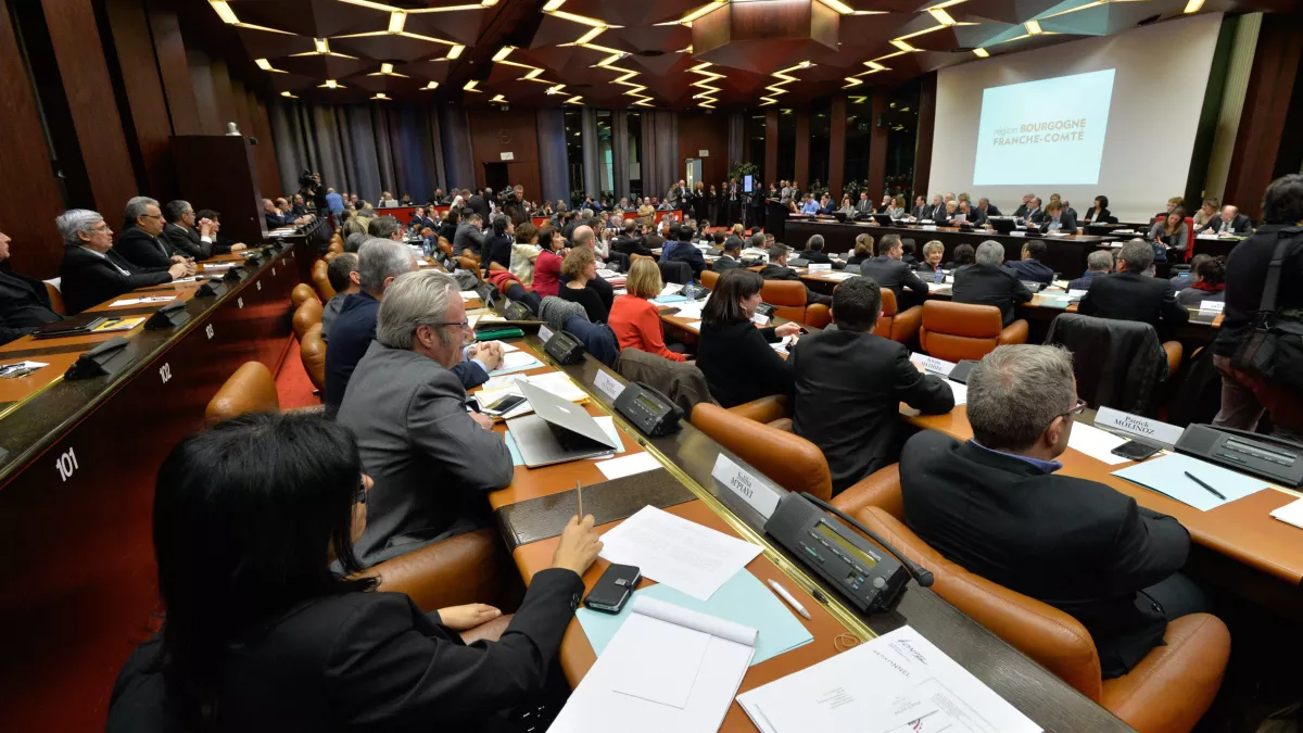 Maxppp - Installation Conseil régional Election présidence - jan 2016 Maxppp - Installation Conseil régional Election présidence - jan 2016