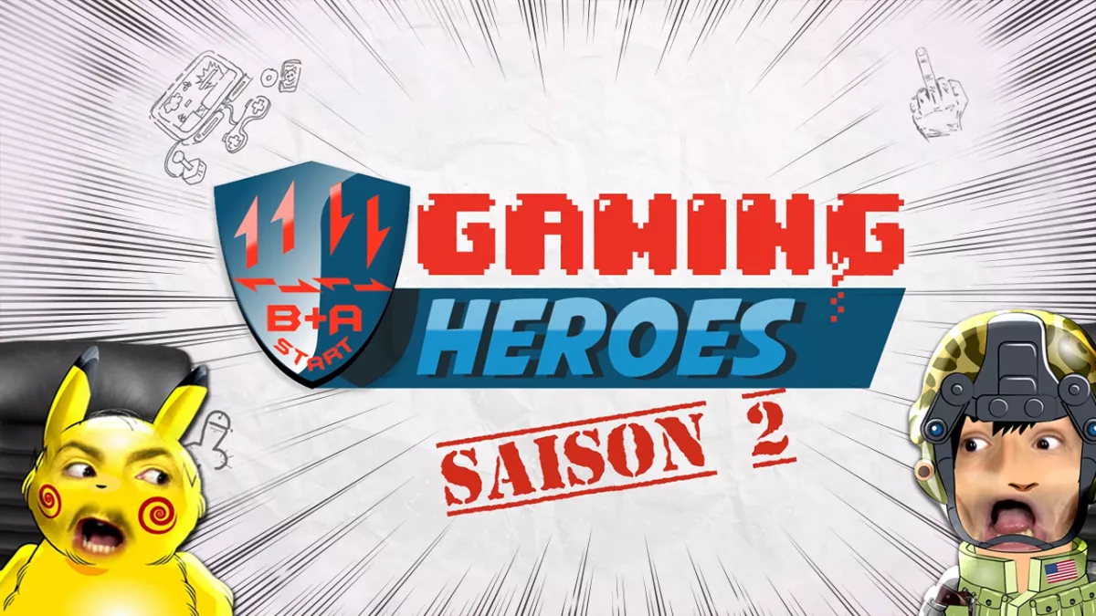 Découvrez la saison 2 de GAMING HEROES Découvrez la saison 2 de GAMING HEROES