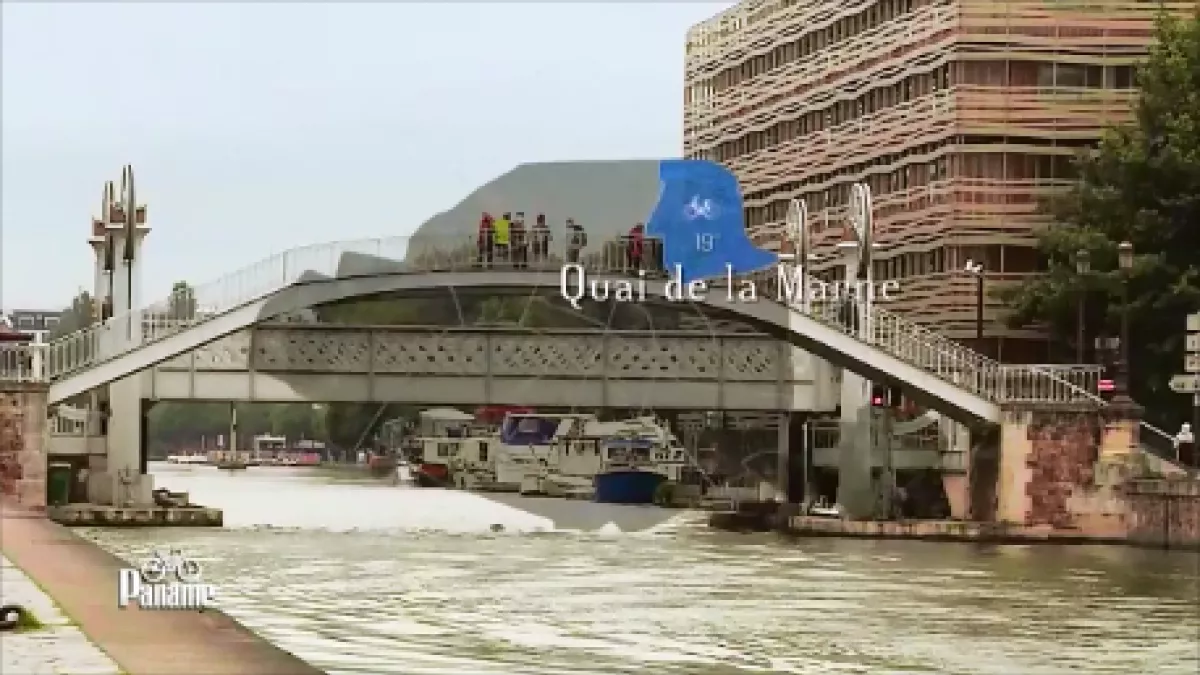 autour du quai de la Marne autour du quai de la Marne