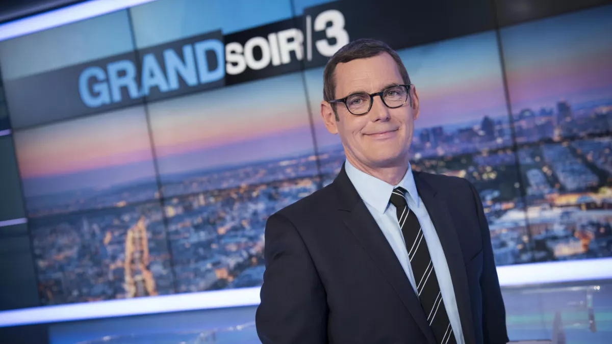 Francis Letellier présentateur du "Grand Soir/3" Francis Letellier présentateur du "Grand Soir/3"