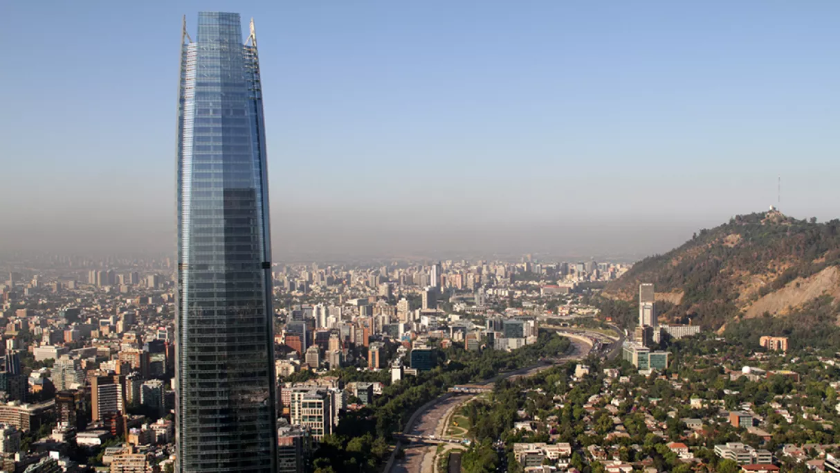 Vue de Santiago