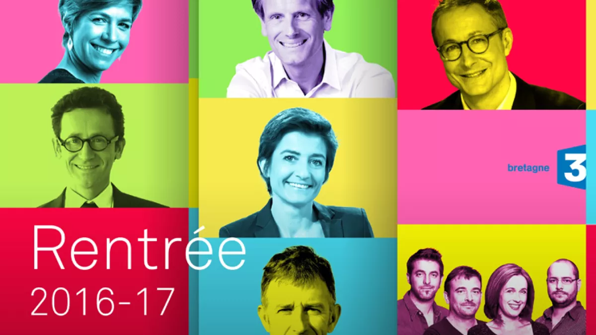 mosaique présentateurs France 3 Bretagne