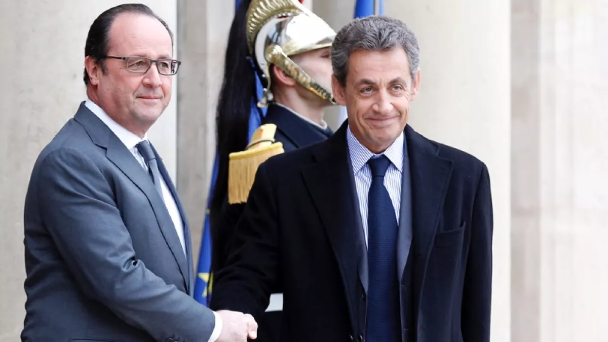 F.Hollande et N.Sarkozy F.Hollande et N.Sarkozy