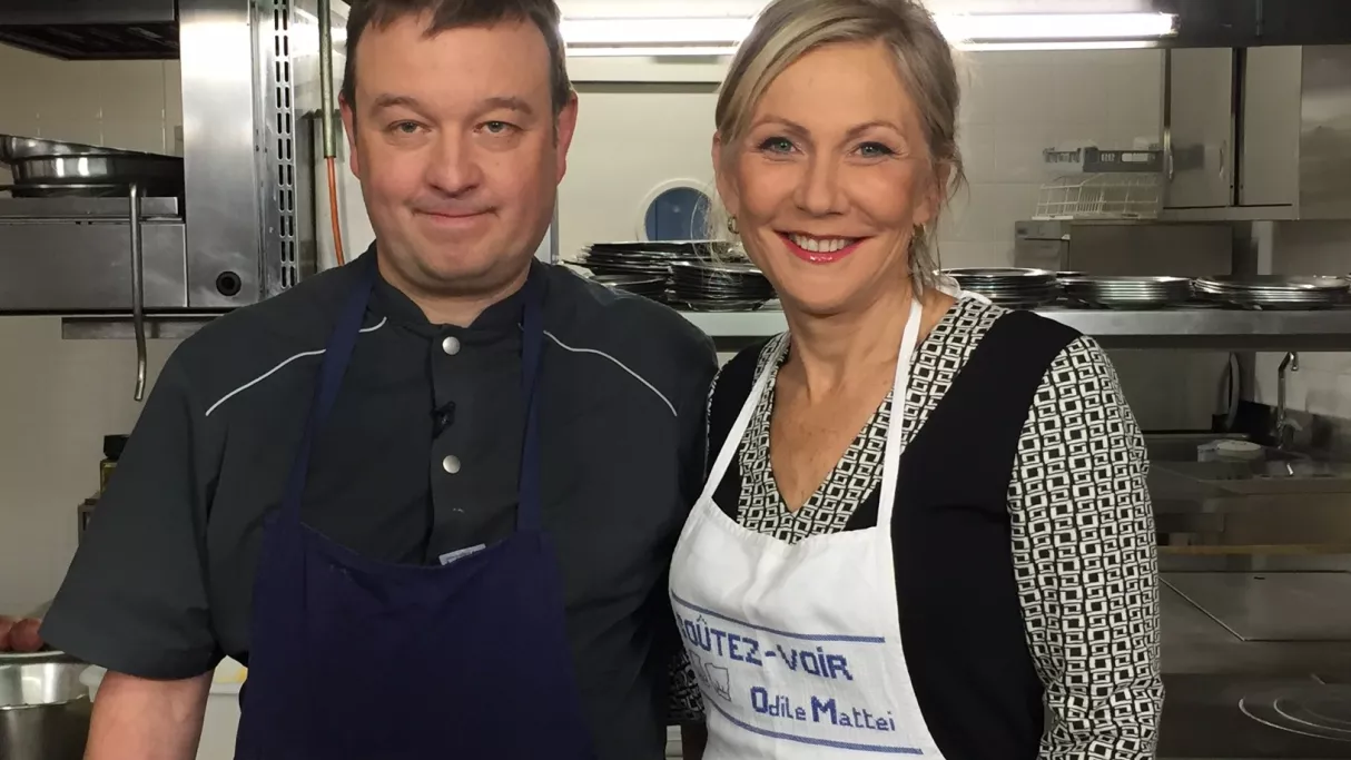 Odile et le chef