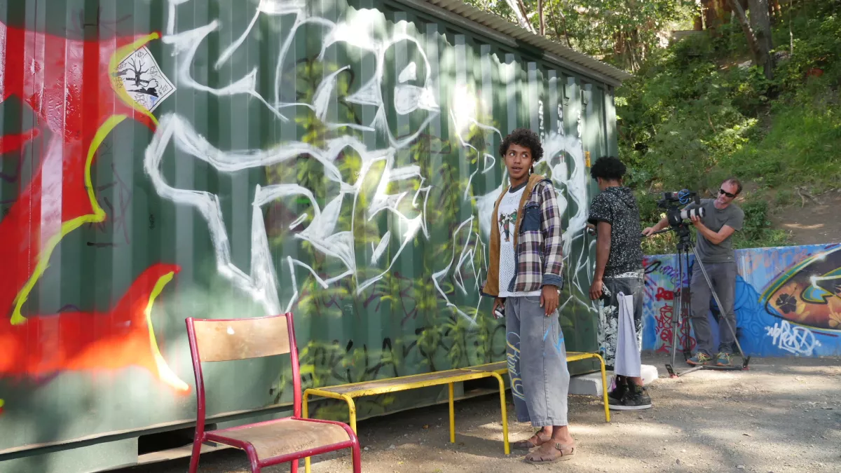 Jeunes graffeurs de Montravel une tribu dans la ville