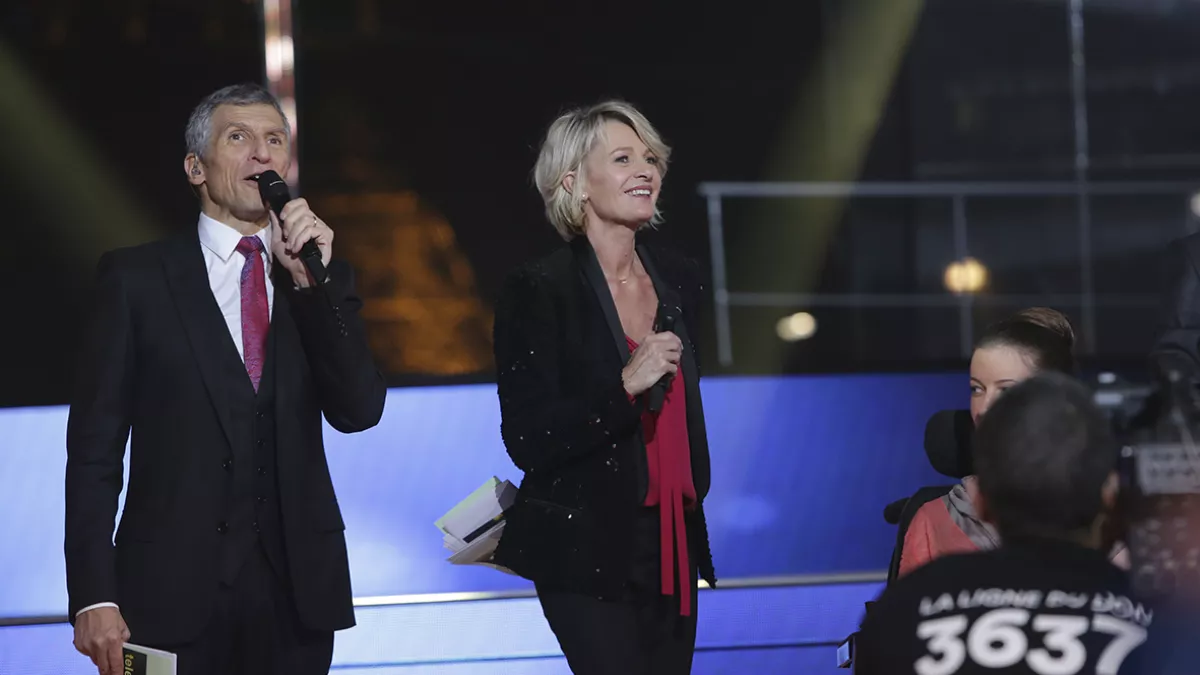 Nagui et Sophie Davant Nagui et Sophie Davant