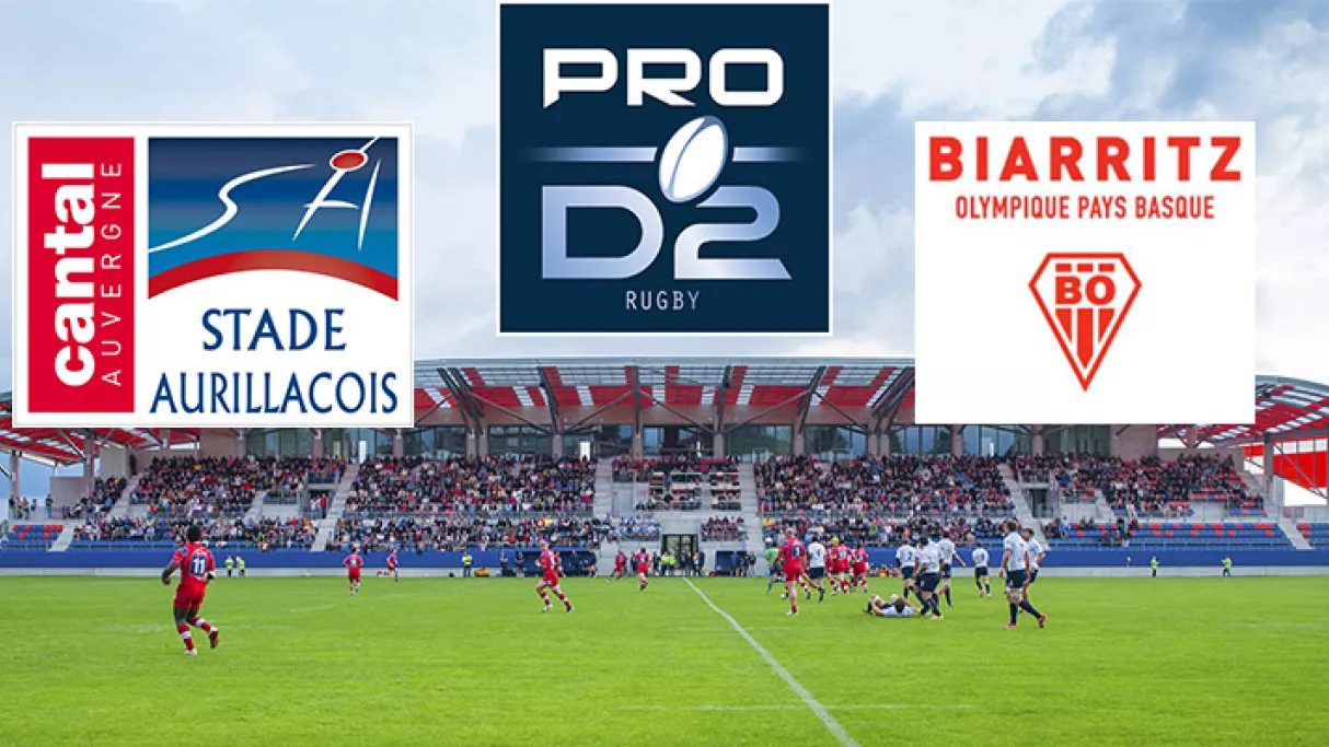Rugby ProD2 : Aurillac / Biarritz