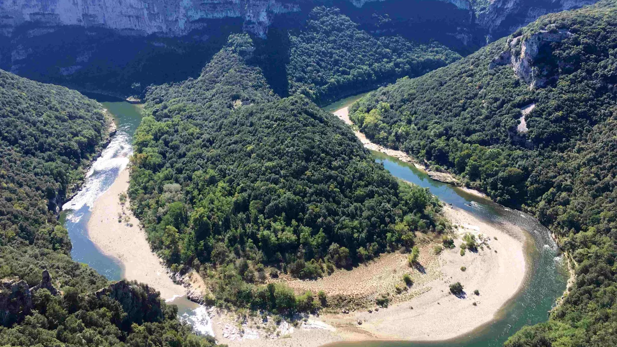 La rivière Ardèche