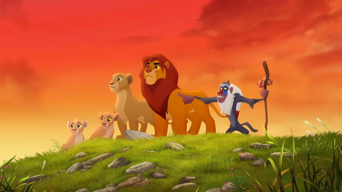 DISNEY JUNIOR LA GARDE DU ROI LION SAISON 1