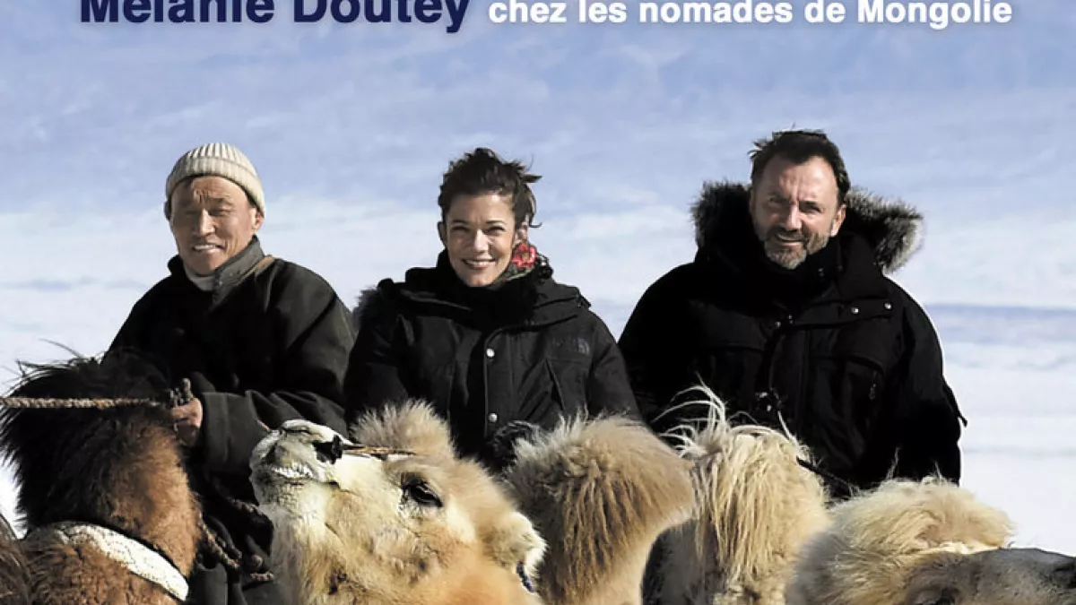 Rendez-vous en terre inconnue : Mélanie Doutey chez les nomades de Mongolie Rendez-vous en terre inconnue : Mélanie Doutey chez les nomades de Mongolie