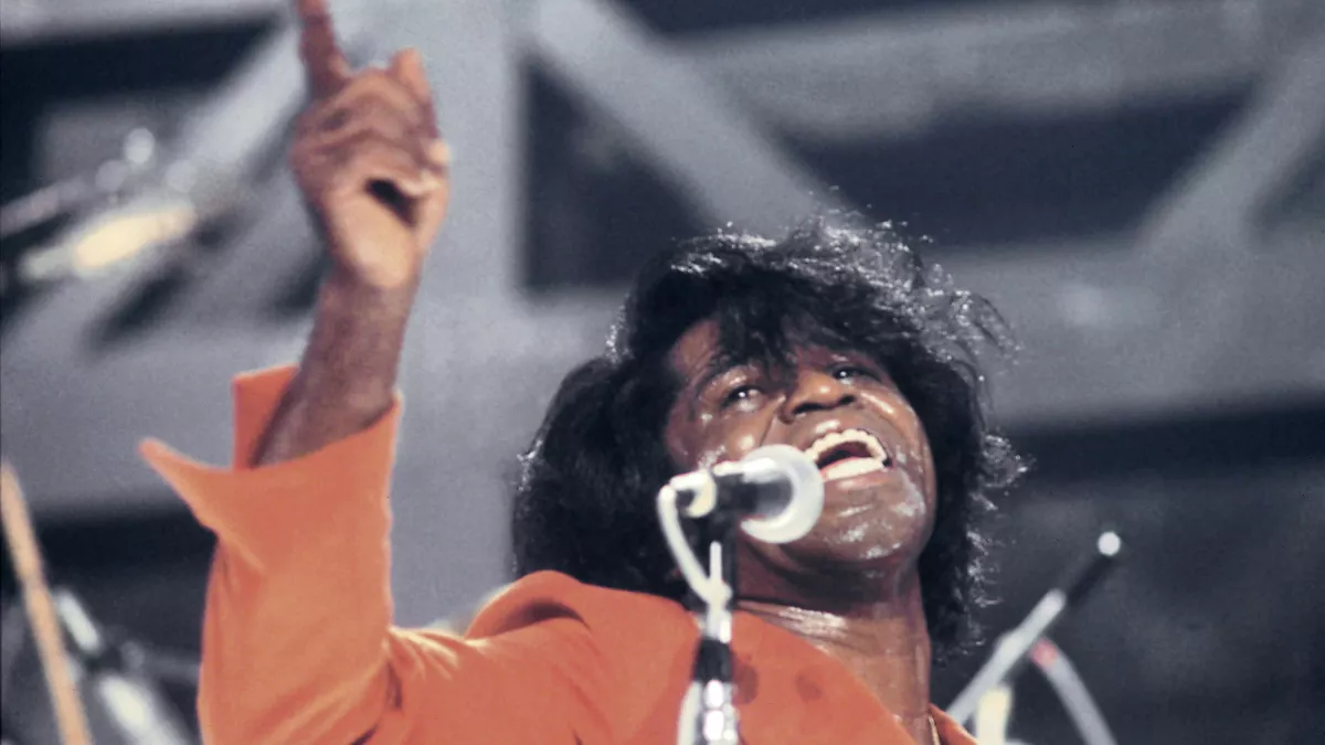 © D.Muller For GM PRESS CONCERT JAMES BROWN A MONTREUX 1981