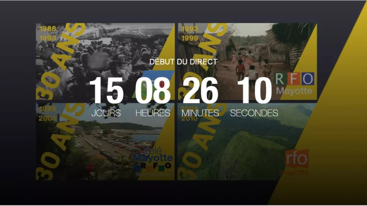Mayotte 1ère fête ses 30 ans de Télé Mayotte 1ère fête ses 30 ans de Télé
