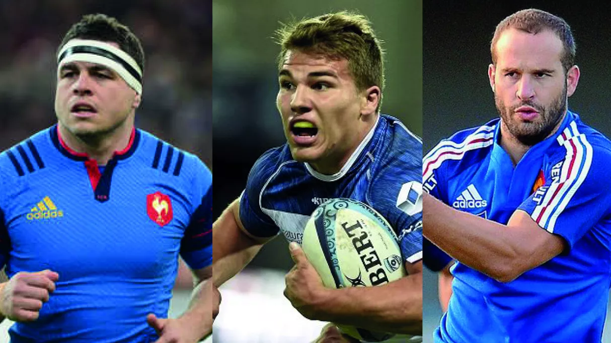 Guilhem Guirado Antoine Dupont Frédéric Michalak