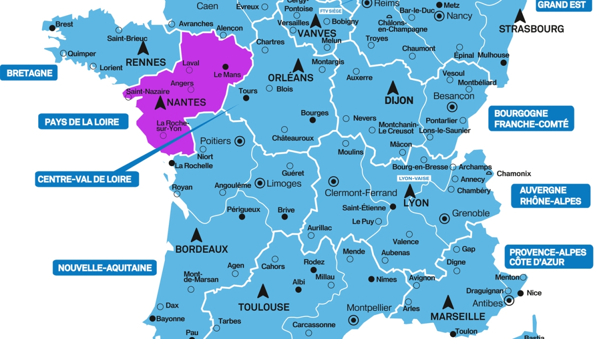 carte des 113 implantations