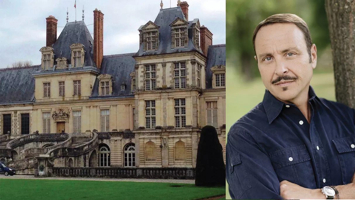 Vincent Ferniot à Fontainebleau