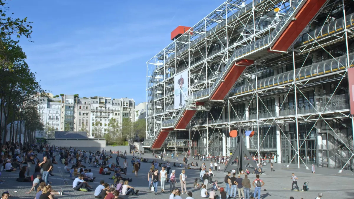 La folle histoire du Centre Pompidou Centre Pompidou