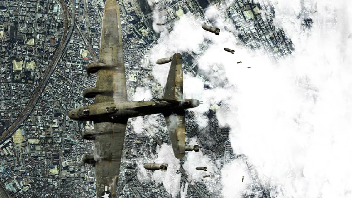 Le Monde sous les bombes ©Cie des phares et balises Le Monde sous les bombes ©Cie des phares et balises