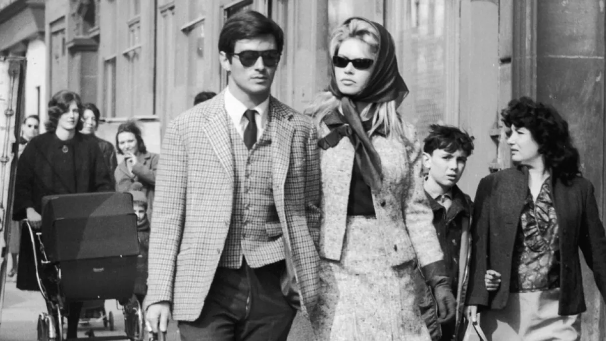 Brigitte Bardot et Sami Frey © Getty images Brigitte Bardot et Sami Frey © Getty images
